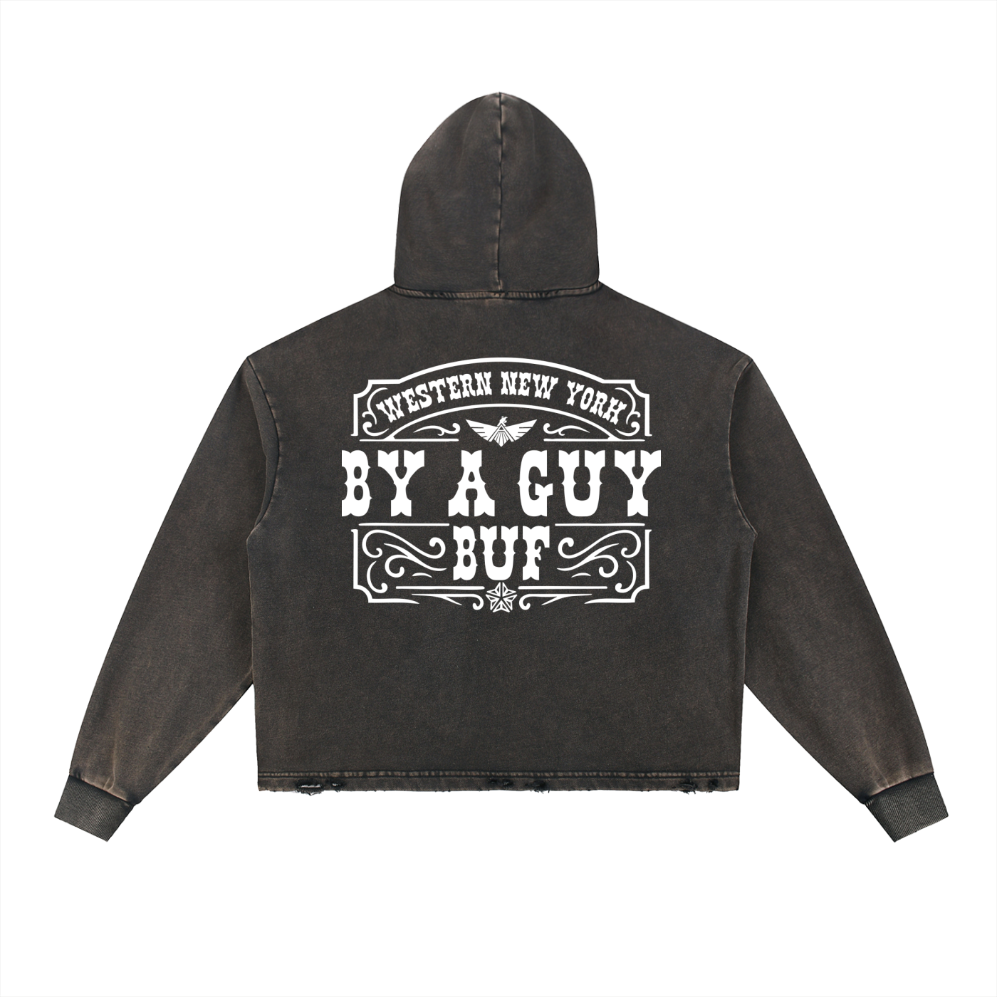 Western BAG Hoodie Black