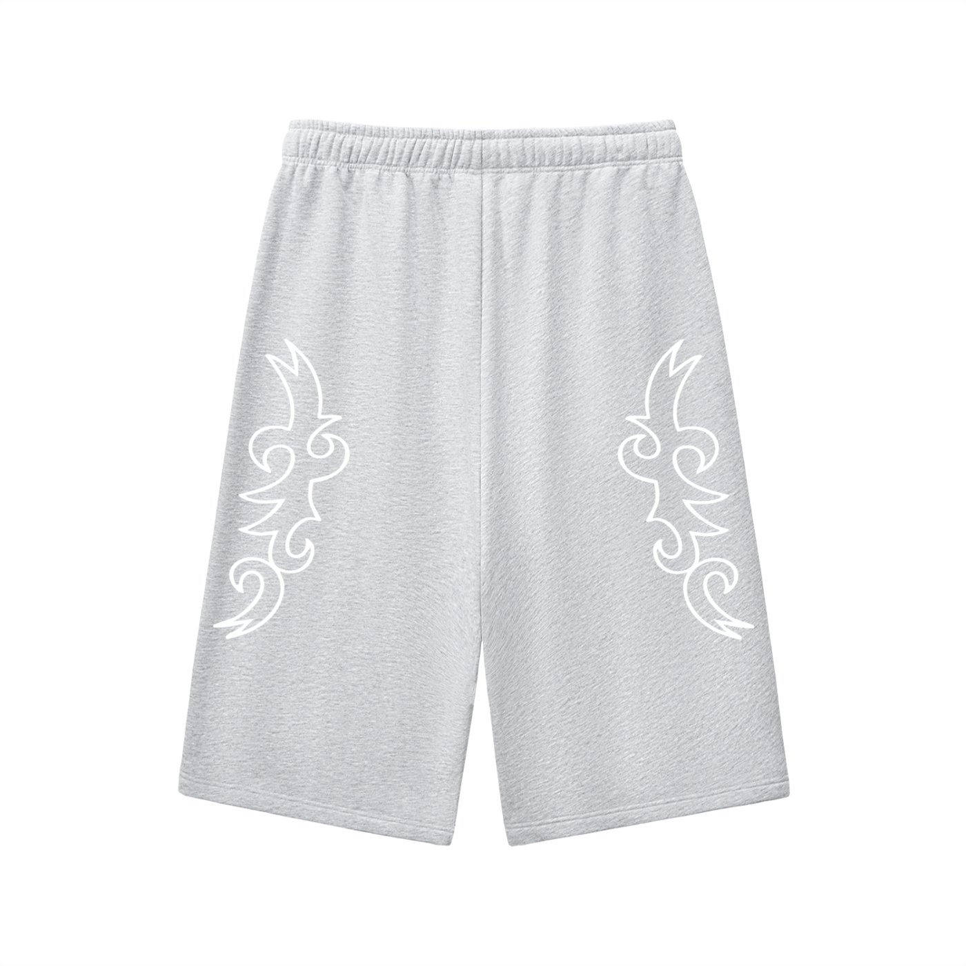 Relaxed Drawstring Three-quarter Sweatpants