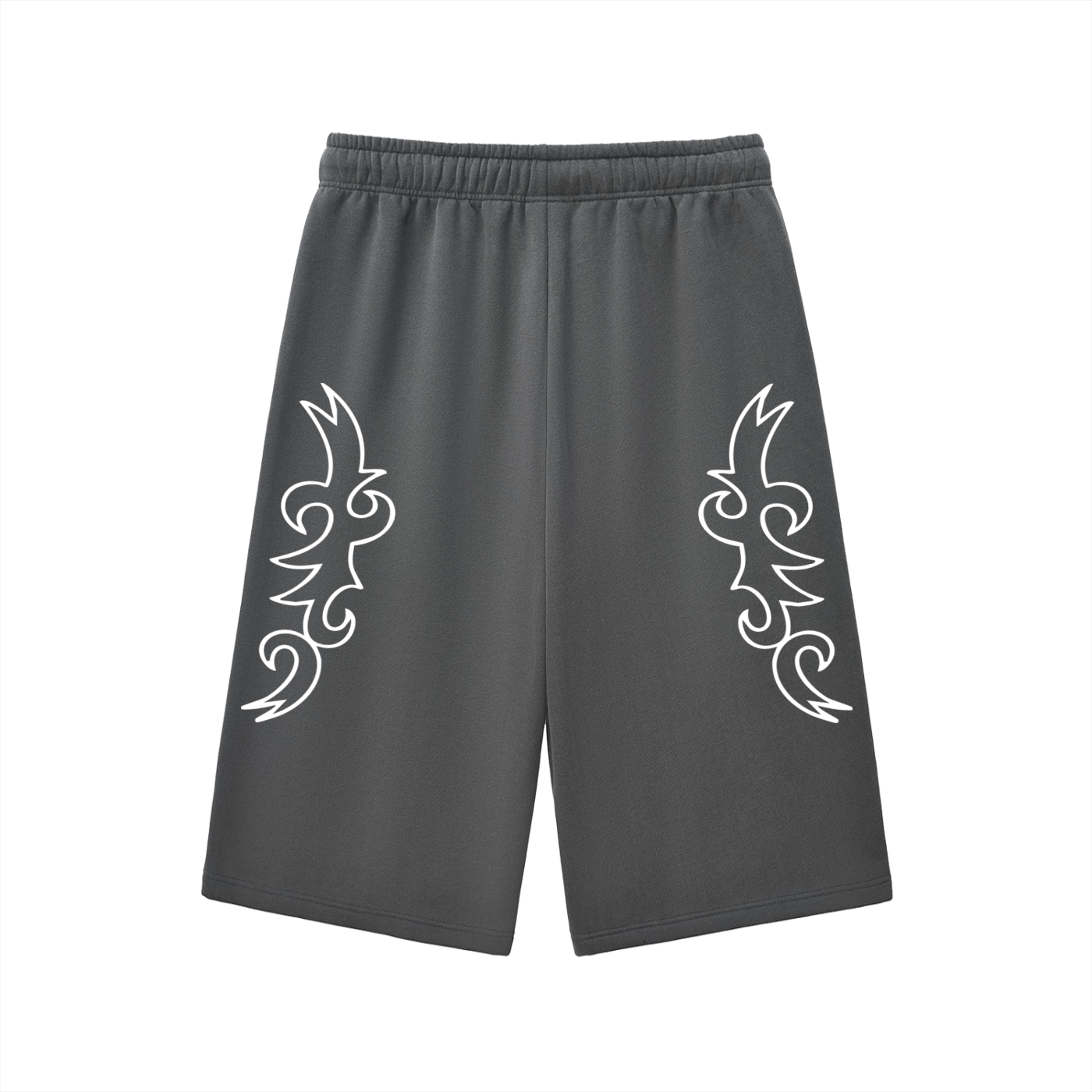 Relaxed Drawstring Three-quarter Sweatpants